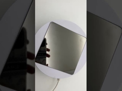 दर्पण काले रंग के स्टेनलेस स्टील शीट--