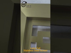 लेजर काटने के लिए स्टेनलेस स्टील स्क्रीन के नमूने