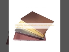 304 20 एमएम मोटाई कंपन मधुमक्खी काटे स्टेनलेस स्टील पैनल