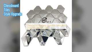 आश्चर्यजनक दीवारों के लिए शतरंज की बिसात मोज़ेक टाइलें