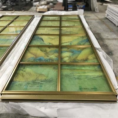 अच्छा दाम हेयरलाइन एचएल स्टेनलेस स्टील ग्लास विभाजन 120 * 300 सेमी सजावटी शीट धातु पैनल ऑनलाइन