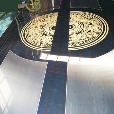 Violet Stainless Steel Custom Plate - Limited Color High-end Decoration First Choice