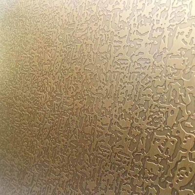 अच्छा दाम गेट के लिए ग्रेड 304 नि: शुल्क पैटर्न नक़्क़ाशीदार प्राचीन कॉपर स्टेनलेस स्टील शीट ऑनलाइन