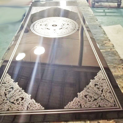 अच्छा दाम लिफ्ट दरवाजा कस्टम के लिए 4x8 201 304 316l मिरर पीवीडी रंग Etched स्टेनलेस स्टील शीट ऑनलाइन