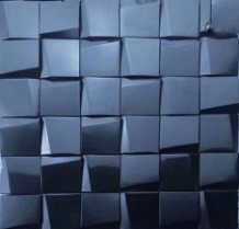 48 3d Trapezoidal Stainless Steel Mosaic Tiles 293×293mm Kitchen Decoration