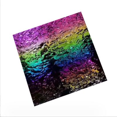 अच्छा दाम SUS 201 304 316 AFP कोल्ड रोल्ड 4*8ft कलर 8K मिरर वाटर रिपल स्टेनलेस स्टील एम्बॉस शीट फॉर सीलिंग पैनल ऑनलाइन