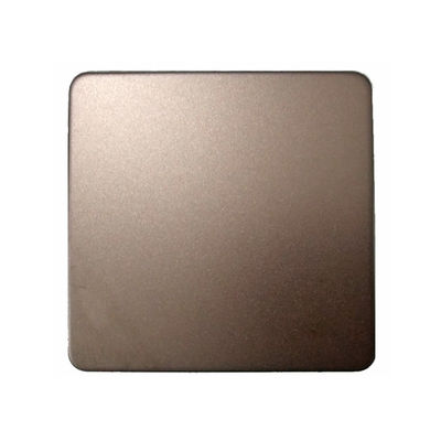 अच्छा दाम स्टेनलेस स्टील लिफ्ट गेट डिजाइन सैंडब्लास्ट गुलाबी सोना गहरे भूरे रंग ऑनलाइन