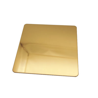 अच्छा दाम लाल स्वर्ण रंग पीवीडी कोटिंग स्टील शीट 304 स्टेनलेस स्टील Foshan चीन ऑनलाइन