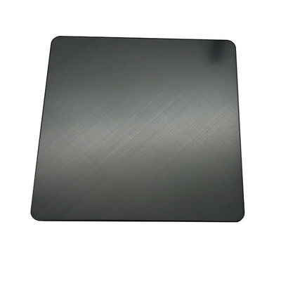 अच्छा दाम क्रॉस ब्लैक नैनो एंटी फिंगरप्रिंट स्टेनलेस स्टील शीट ऑनलाइन