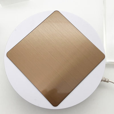 अच्छी कीमत सिरेमिक कोटिंग फर्नीचर प्रकाश व्यवस्था सोने गुलाब सोने पीवीडी रंग स्टेनलेस स्टील शीट सतह ऑनलाइन