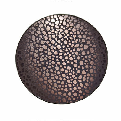 अच्छा दाम दीवार के लिए एंटीक रोज़ गोल्ड कलर 10सी स्टेनलेस स्टील डीप एच्ड पैनल शीट ऑनलाइन