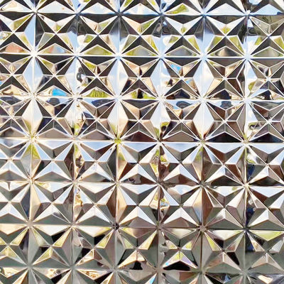 अच्छी कीमत गढ़वा हुआ जल लहर सोना स्टेनलेस स्टील शीट सजावट दीवार छत होटल ऑनलाइन