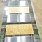 Etched मिरर 8K बेस कस्टम पैटर्न रंग लिफ्ट के लिए स्टेनलेस स्टील शीट
