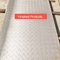 एसयूएस 201 1219 * 3048 मिमी सीढ़ी विरोधी पर्ची के लिए चेकर स्टेनलेस स्टील शीट प्लेट्स: