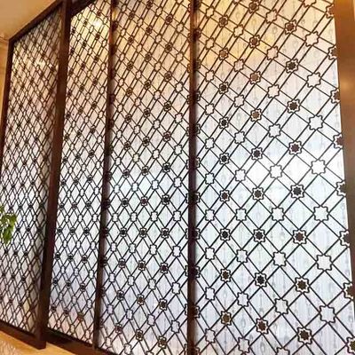 अच्छा दाम आधुनिक 304 316 201 गोल्ड रोज़ ब्रॉन्ज़ मिरर हेयरलाइन लेजर कट खोखला स्टेनलेस स्टील मेटल स्क्रीन पार्टीशन रूम डिवाइडर ऑनलाइन