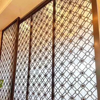 Metal 316L Stainless Steel Screen Partition PVD Antirust