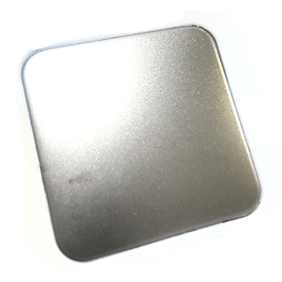 अच्छा दाम एसयूएस एएसटीएम 304 अनुकूलित आकार उच्च गुणवत्ता वाले बीड ब्लास्टेड प्लैटिनम स्लिवर आंतरिक सजावट ऑनलाइन