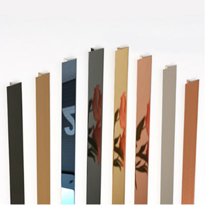 अच्छा दाम 2000 मिमी लंबाई धातु ब्रश स्टेनलेस स्टील टाइल ट्रिम यू आकार लिफ्ट सजावट ऑनलाइन