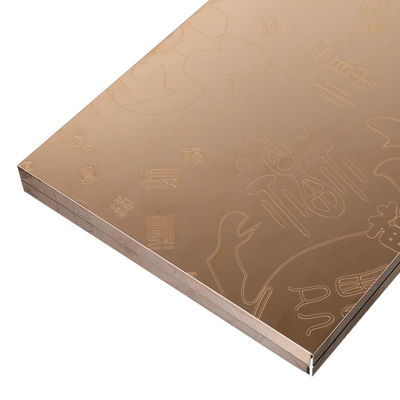 अच्छी कीमत प्राचीन रंग सोने काली पीतल आंशिक ब्रश हेयरलाइन उत्कीर्णन स्टेनलेस स्टील शीट लिफ्ट आंतरिक सजावट के लिए ऑनलाइन