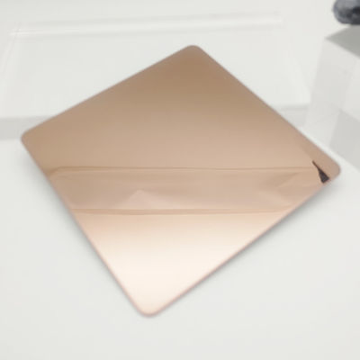 अच्छा दाम 304 स्टेनलेस स्टील दीवार सजावट गुलाबी रंग सुपर 8K ऑनलाइन