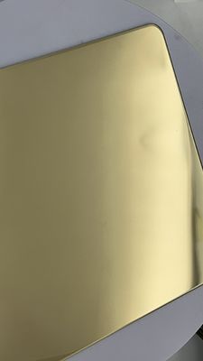 अच्छा दाम धातु गैर बुना कपड़ा स्टेनलेस स्टील रंगीन पीवीडी ओवन शैंपेन 4ft 8ft शीट ऑनलाइन