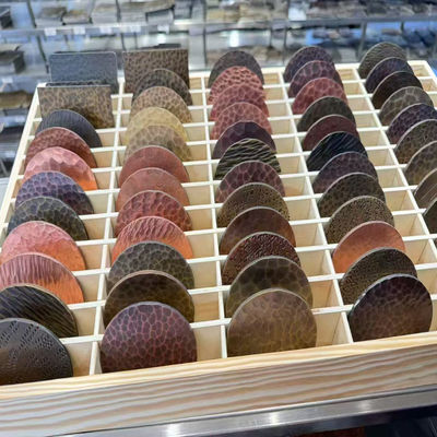 अच्छी कीमत कला डिजाइन के लिए हस्तनिर्मित हथौड़ा पैटर्न स्टेनलेस स्टील शीट ऑनलाइन