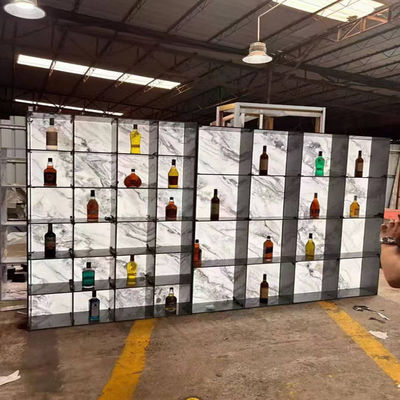 अच्छी कीमत Sus304 201 316 उच्च अंत अनुकूलन वाइन कैबिनेट प्रदर्शन एलईडी के साथ विशेष स्टोर ऑनलाइन