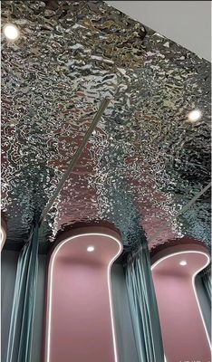 अच्छी कीमत जल लहर स्लिवर दर्पण 8k 4*8ft 4*10 Ft परियोजना दीवार छत सजावट स्टेनलेस स्टील शीट ऑनलाइन