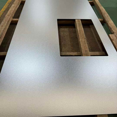 Foshan Factory 1mm 2mm 3mm Thickness 304 Embossed Scratch Resistant Surface Food Grade स्टेनलेस स्टील शीट के लिए रसोई टेबलटॉप वाशविन