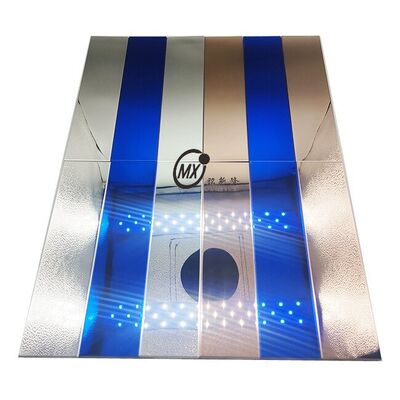 Luxury  High-Gloss Light-ReflectiveMetal Mirror Mosaic Tiles - Mixed  Mosaics For Accent Walls, Home Decor & Commercial Spaces