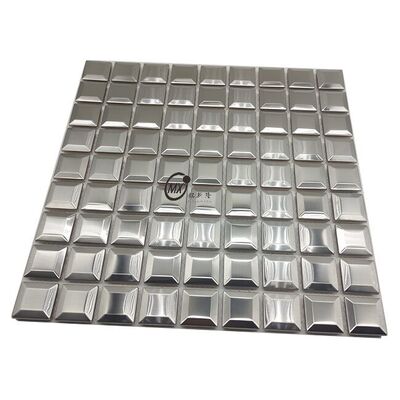 अच्छा दाम मिरर 3डी स्टीरियोस्कोपिक स्क्वायर वॉल डेकोरेशन रेस्टोरेंट होटल विला मोज़ेक ऑनलाइन