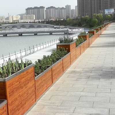 अच्छा दाम कस्टम मेड स्टेनलेस स्टील वर्टिकल गार्डन वॉल प्लांटर बॉक्स सिस्टम ऑनलाइन