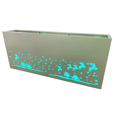 अच्छा दाम स्टैकेबल मॉड्यूलर स्टेनलेस स्टील प्लांटर बॉक्स - कस्टम कॉन्फ़िगरेशन उपलब्ध ऑनलाइन