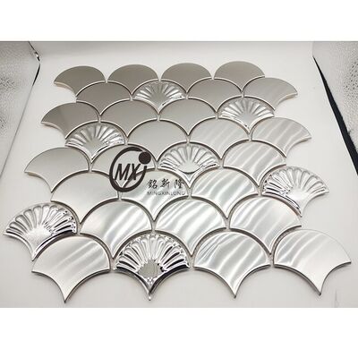 अच्छा दाम निर्माता से सीधे कस्टम आकार और डिज़ाइन स्टेनलेस स्टील मोज़ेक टाइल्स ऑनलाइन