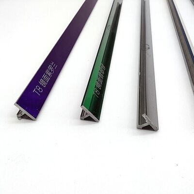 अच्छा दाम फोशन फैक्टरी 304 स्टेनलेस स्टील टी ट्रिम कस्टम आकार ब्रश सोने T आकार सजावटी पट्टी दीवार टाइल फर्नीचर के लिए ऑनलाइन