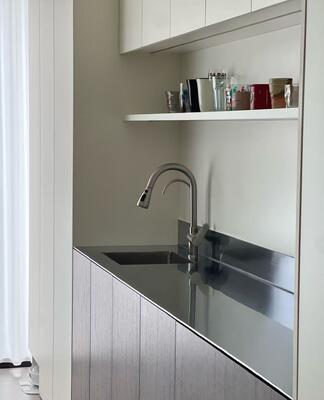 अच्छा दाम 15-इंच स्क्रैच प्रतिरोधी स्टेनलेस स्टील बार प्रीप सिंक, ड्रॉप-इन ऑनलाइन