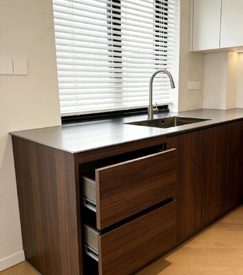 अच्छा दाम 30-इंच ड्रॉप-इन वर्कस्टेशन सिंक, स्क्रैच प्रूफ स्टेनलेस स्टील, 16-गेज ऑनलाइन