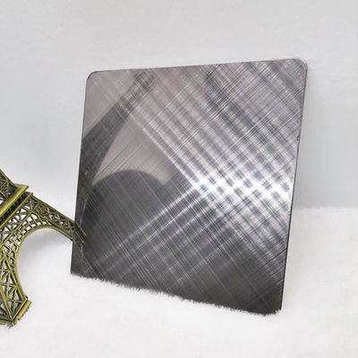 अच्छी कीमत पीवीडी काले रंग की स्टेनलेस स्टील शीट 2438 मिमी 3048 मिमी ऑनलाइन