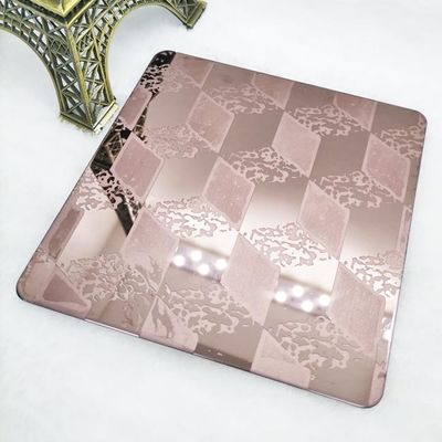 अच्छा दाम SUS316 रंग नक़्क़ाशीदार स्टेनलेस स्टील शीट 1 मिमी 3 मिमी लिफ्ट सजावट ऑनलाइन